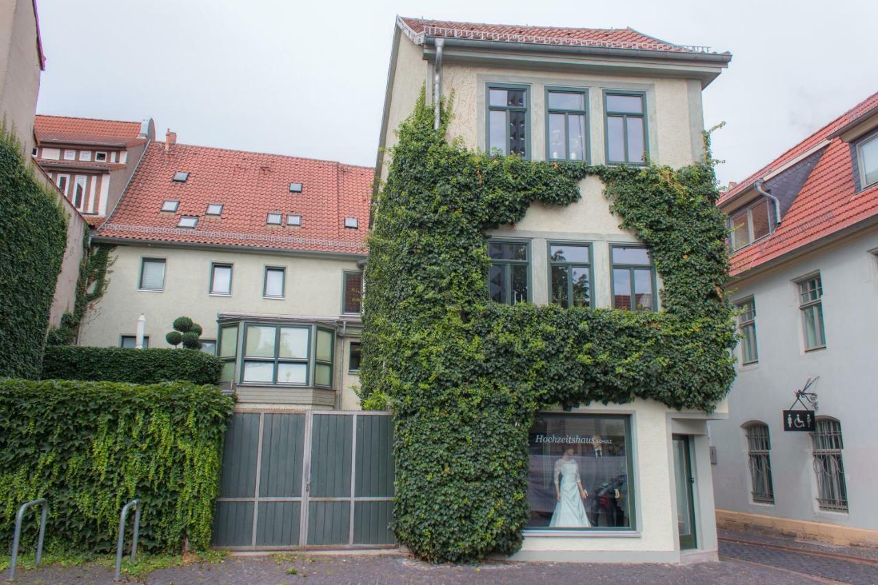 Gastewohnung "Arnoldiblick" Gotha Bagian luar foto